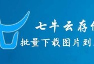 如何将存储在七牛云中的图片批量下载到本地？