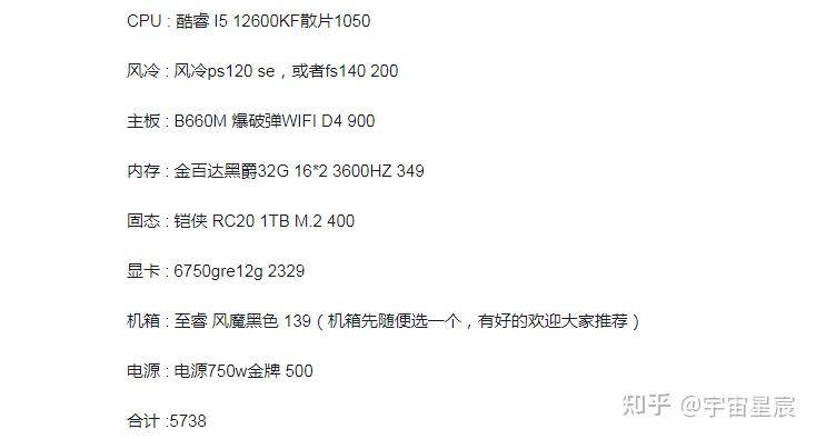麻烦大佬看下这电脑配置合理吗？  第1张