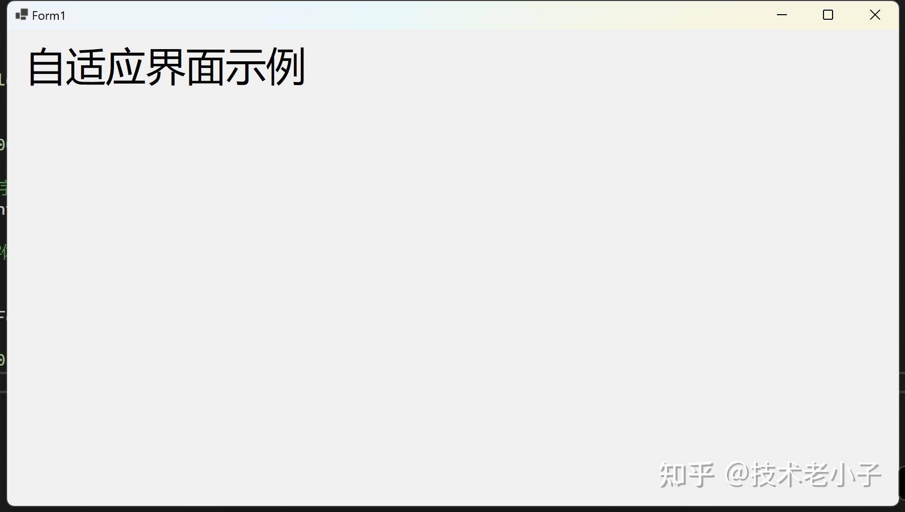 使用.net开发Winform软件，怎样实现漂亮的界面，是美化Visual Studio自带的控件，还是一定要用第三方控件？  第1张