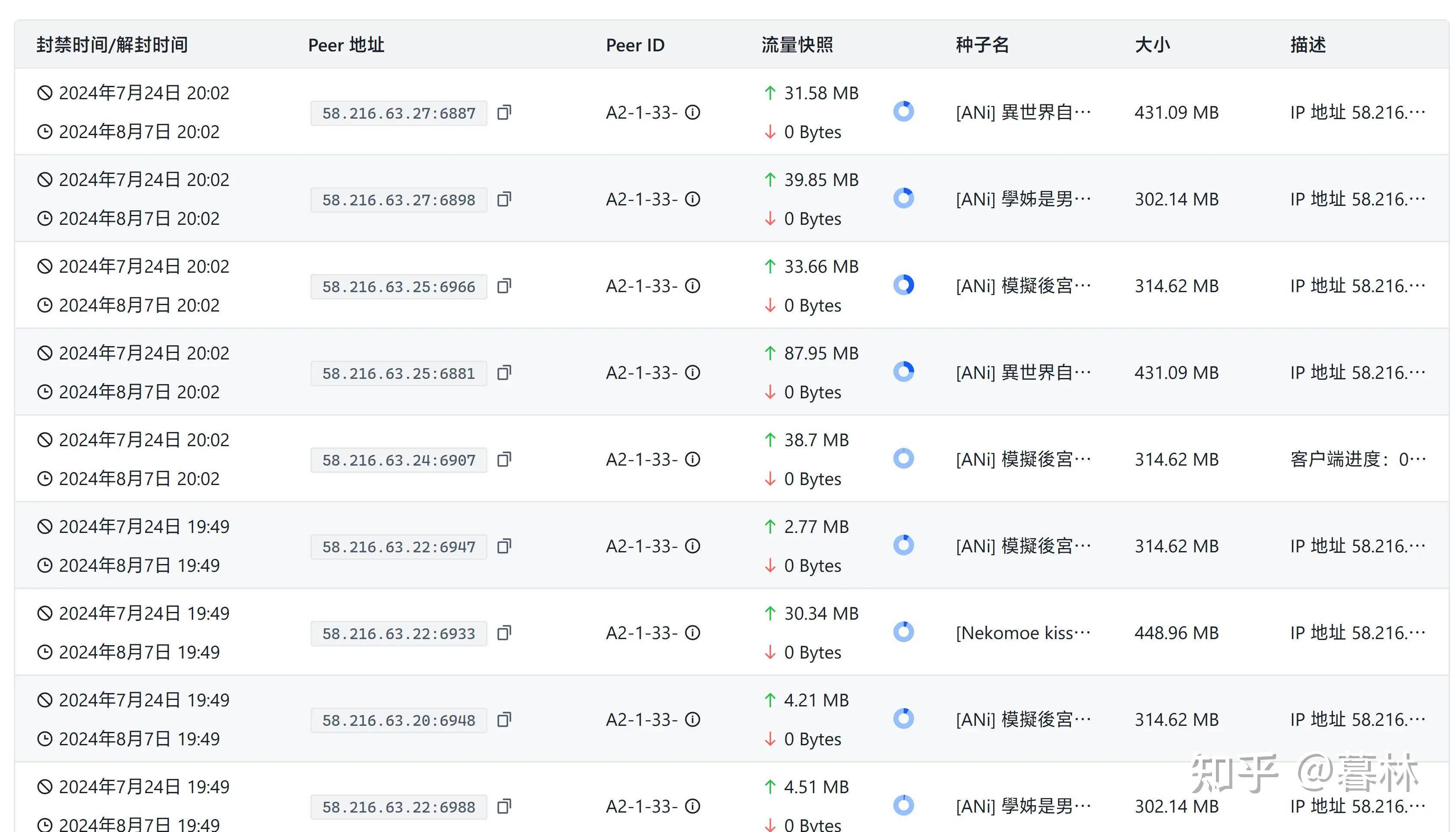 【BT/qBitEE】这样子是不是被吸血了？  第3张